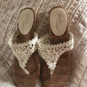 Dexflex Comfort Women's Cream Sandals